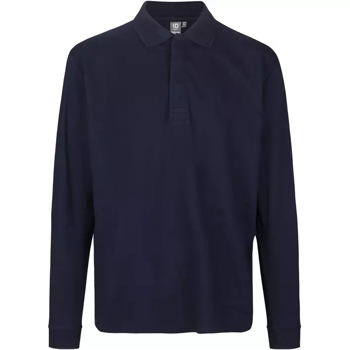 ID PRO Wear  long-sleeved Polo shirt, Marine Blue, large image number 0