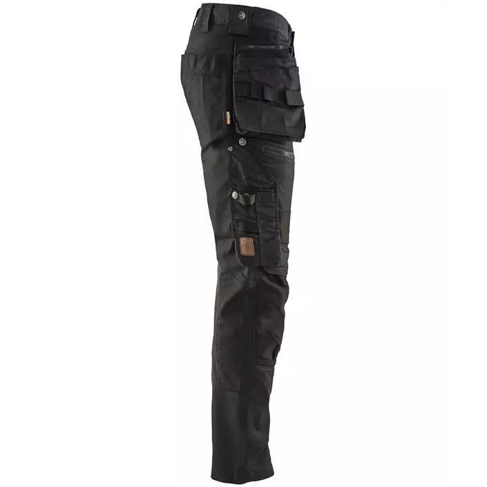 Blåkläder craftsman trousers X1900, Black/Black, large image number 2