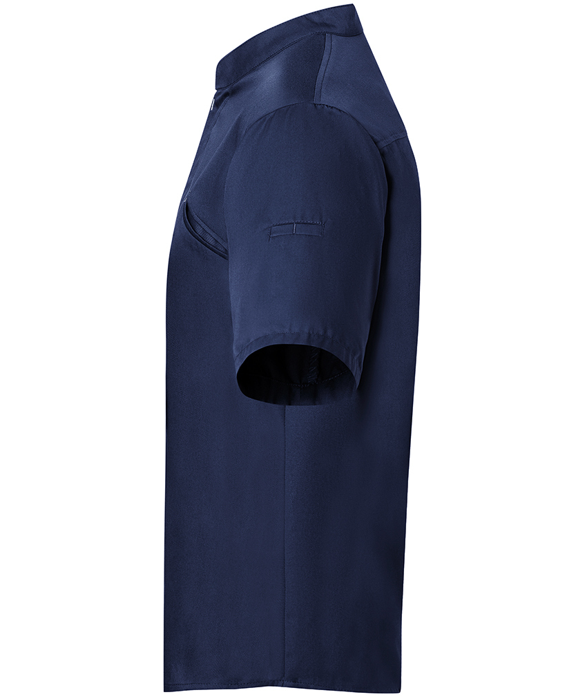 Karlowsky Modern-Touch short-sleeved chef jacket, Navy, large image number 4