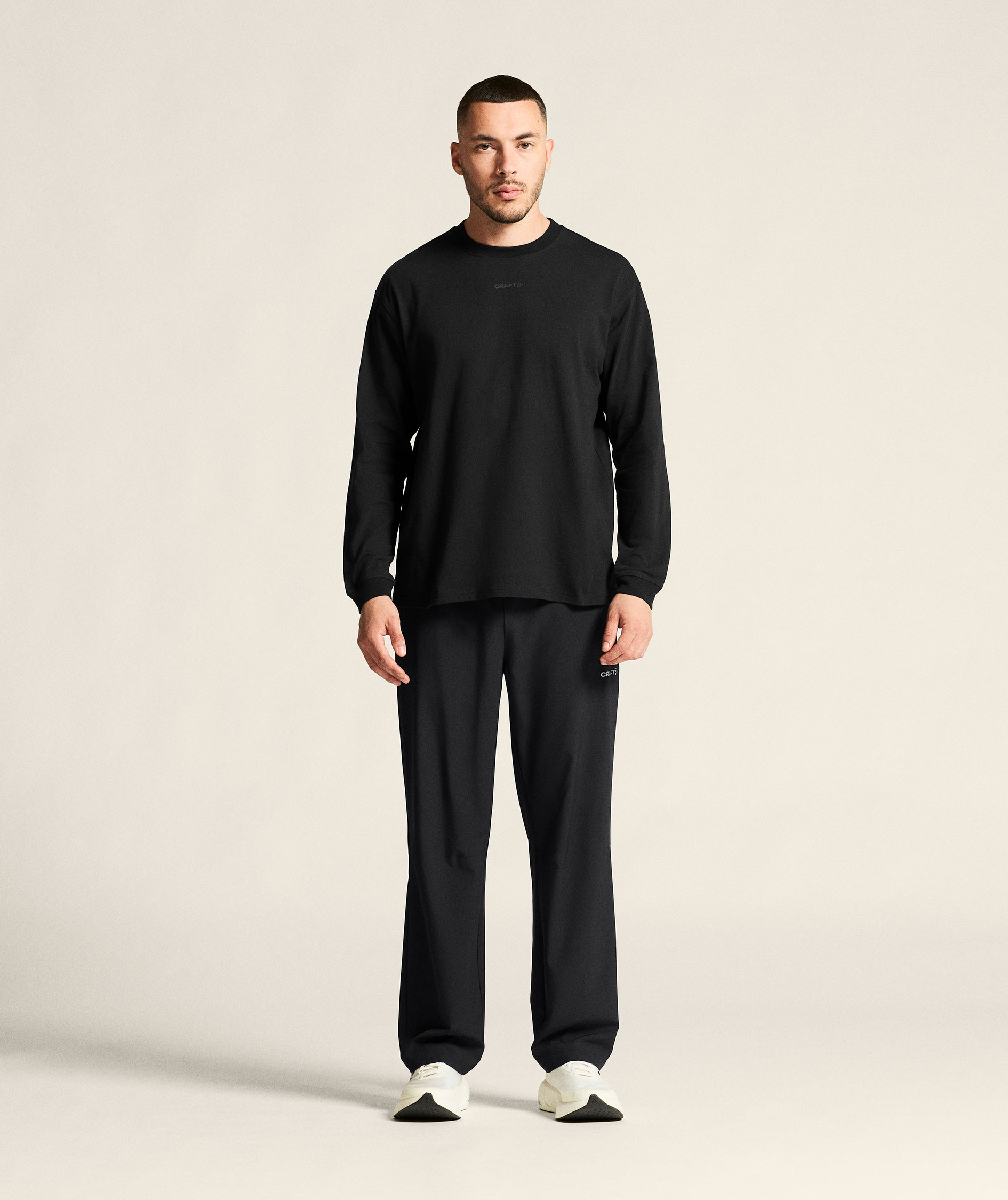 Craft Frequent Heavy lang&auml;rmliges T-Shirt, Black, large image number 5