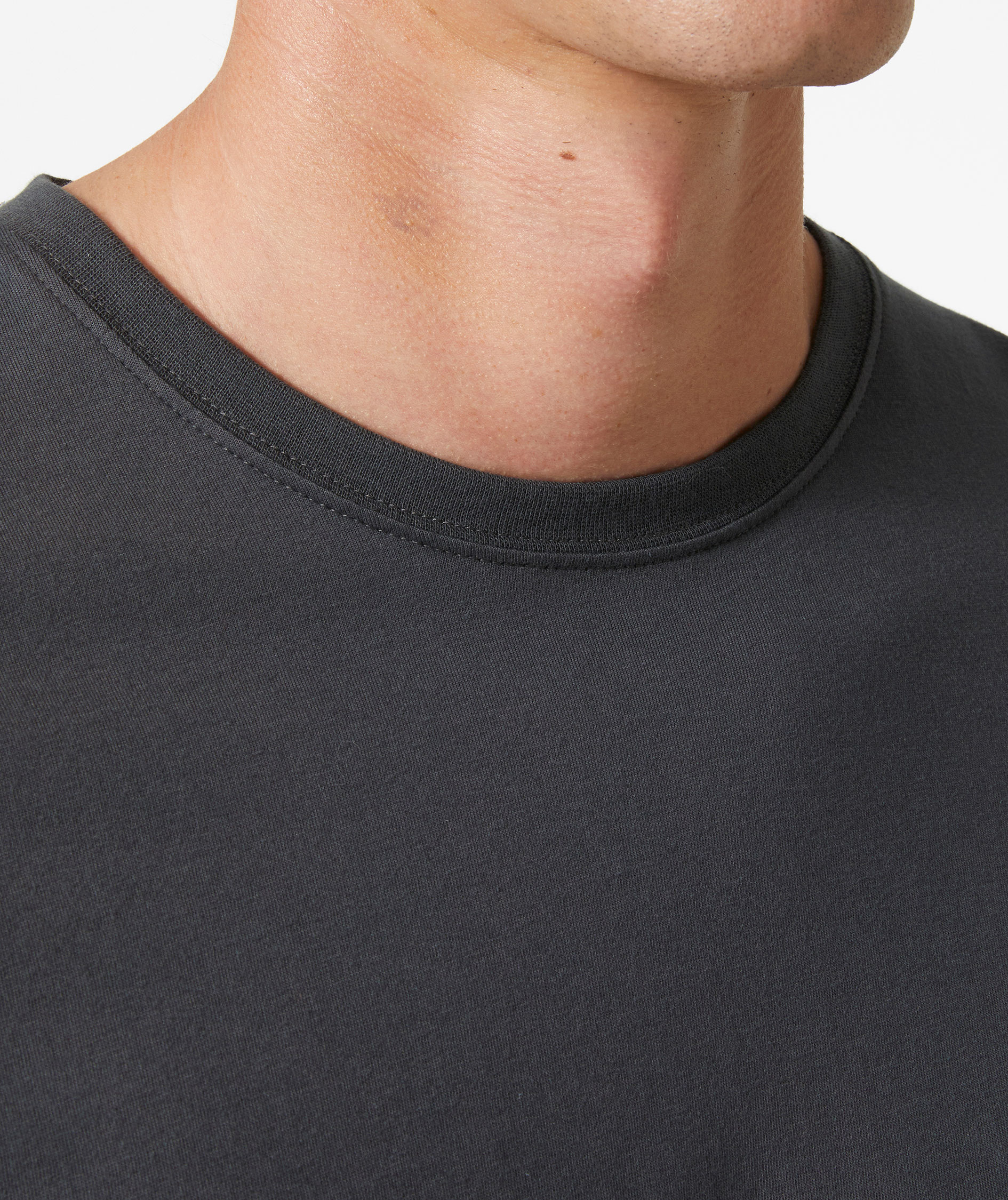 Helly Hansen Classic l&aring;ng&auml;rmad T-shirt, M&ouml;rkgr&aring;, large image number 4