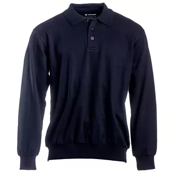 Kramp Original Polo-Sweatshirt, Marineblau