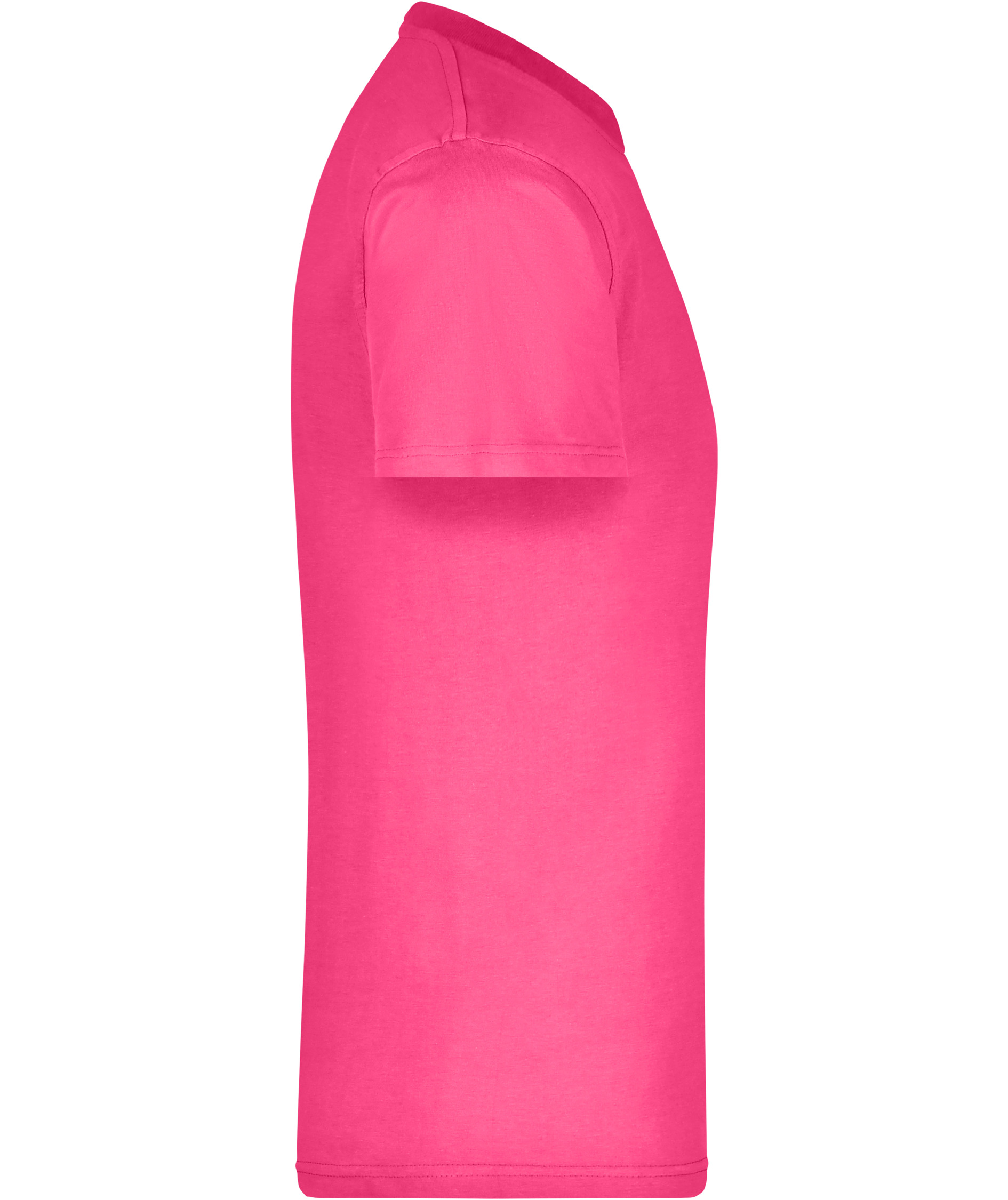 James & Nicholson T-shirt Round-T Heavy, Pink, large image number 2