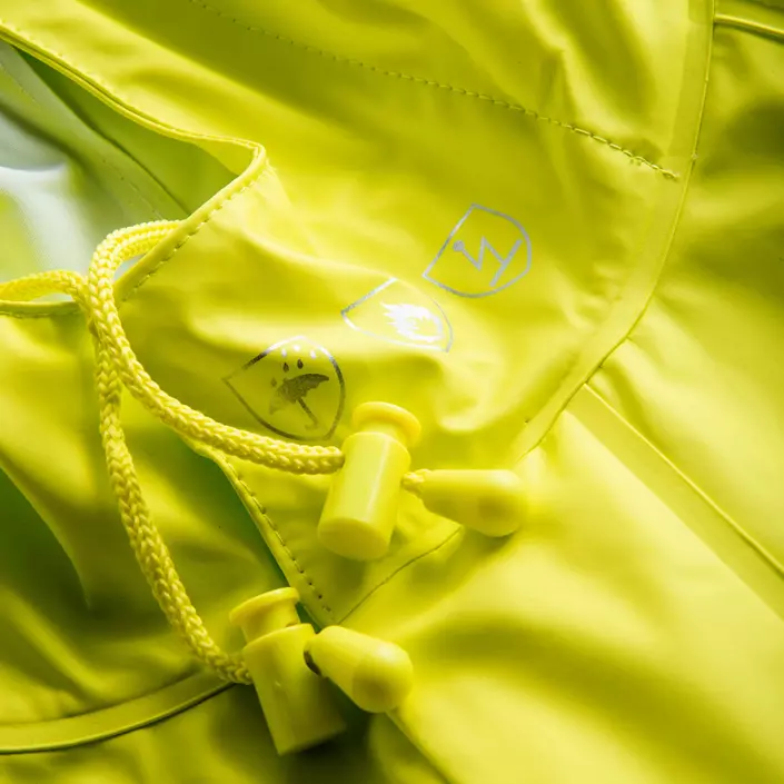 Lyngsøe Multinorm PU regndragt, Hi-Vis Gul, large image number 1