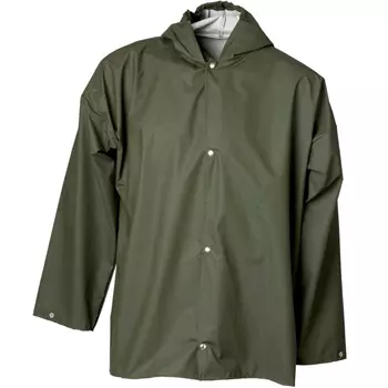 Elka Pro PU rain jacket, Olive Green