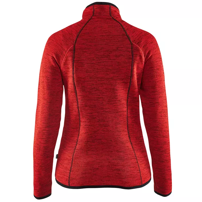 Blåkläder women's knitted jacket, Red/Black, large image number 2