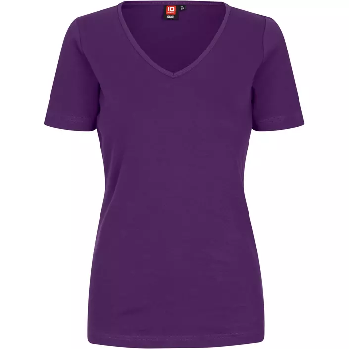 ID Interlock women's T-shirt, Purple, large image number 0