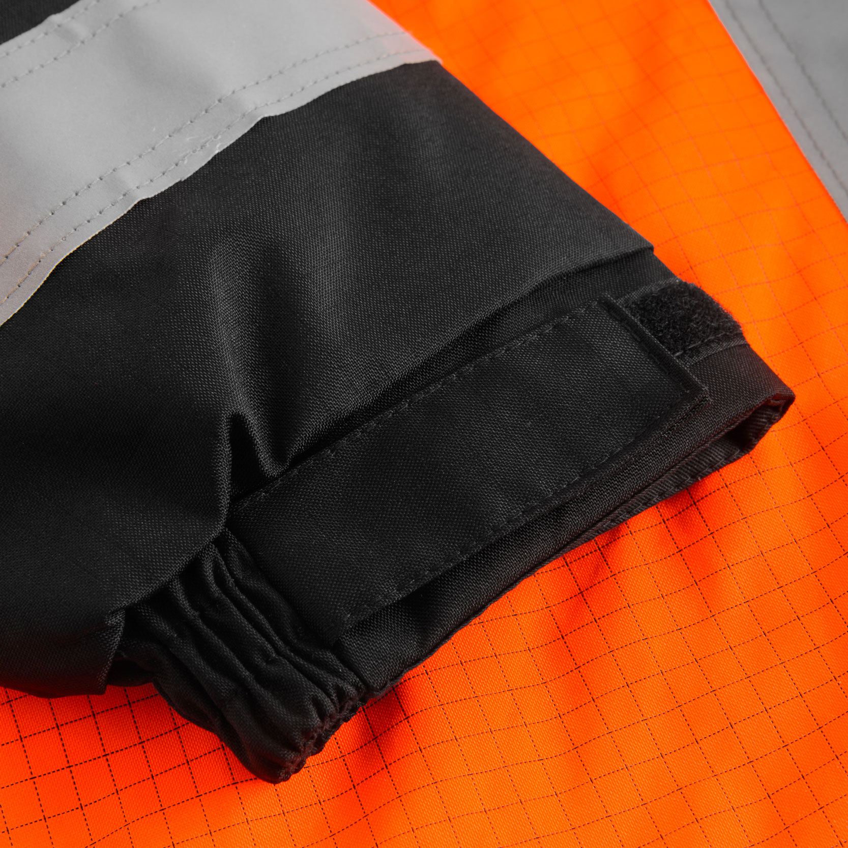 Lyngs&oslash;e Multinorm jacket, Hi-Vis Orange/Black, large image number 2