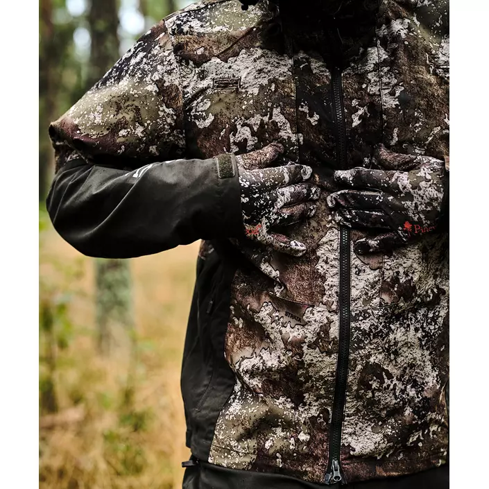 Pinewood Furudal Tracking Camou jakke, Strata/Mossgrøn, large image number 4