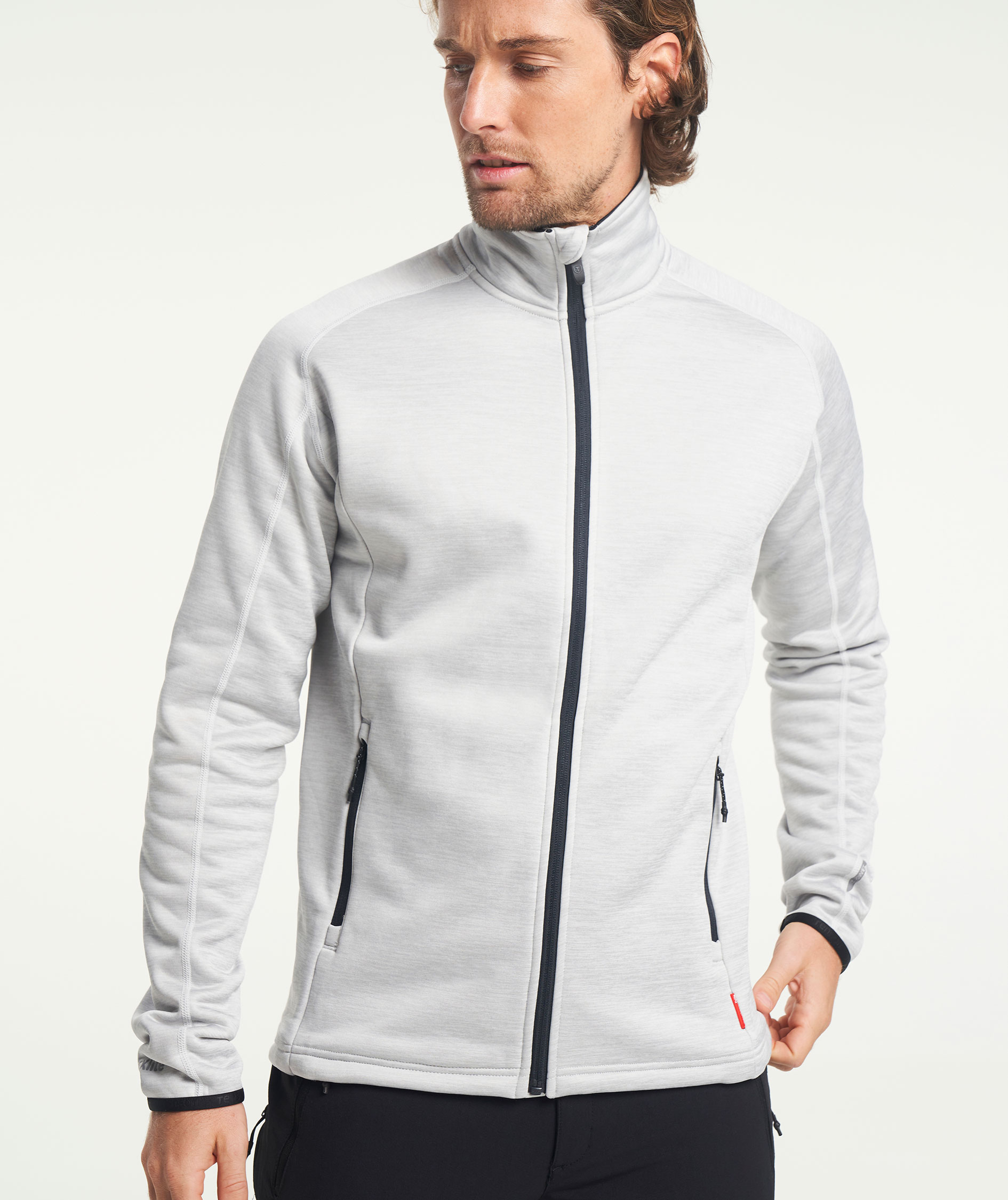 Tenson TXlite cardigan, Light Grey, large image number 7