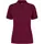 ID PRO Wear dame Polo T-skjorte, Bordeaux, Bordeaux, swatch