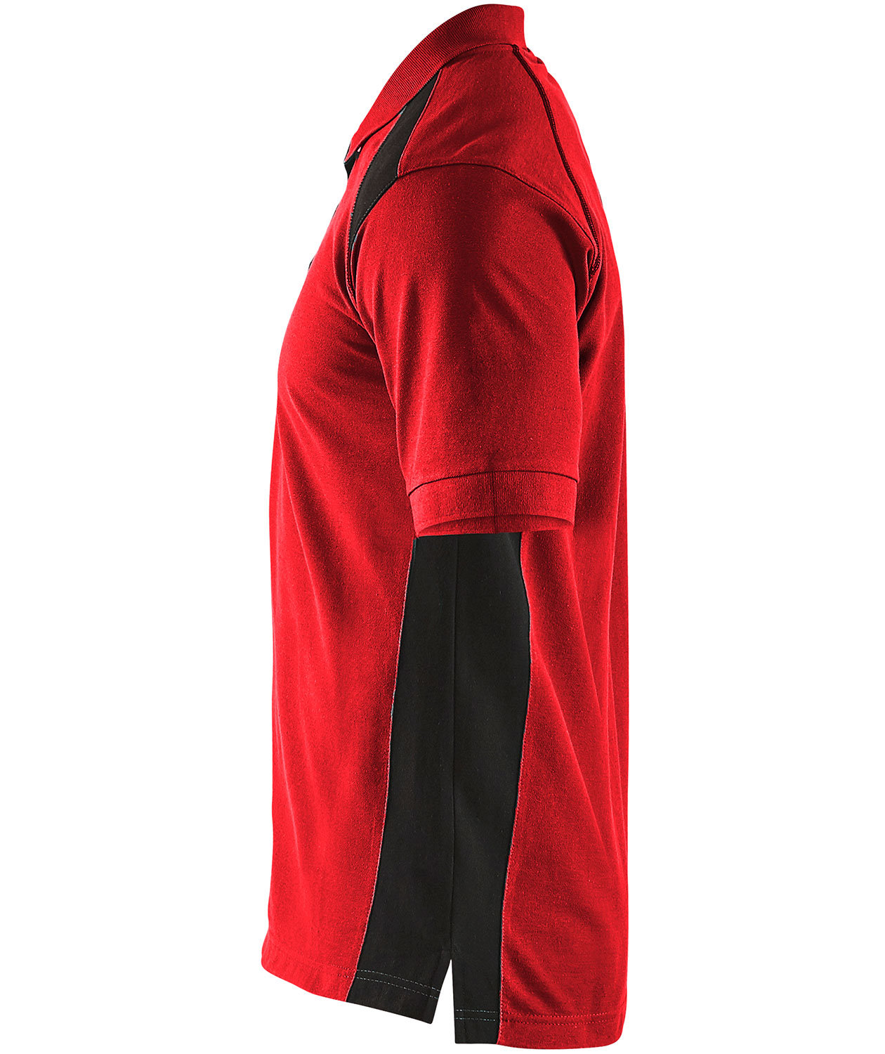 Bl&aring;kl&auml;der Polo T-shirt, R&oslash;d/Sort, large image number 2