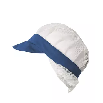 Kentaur HACCP cap with hair net, Royal Blue
