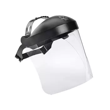 Hellberg Safe 3 PC visor holder & visor, Transparent