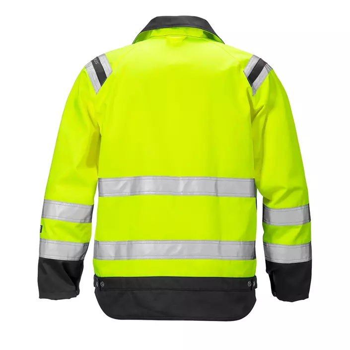 Fristads women's work jacket 4129, Hi-vis Yellow/Black, large image number 1
