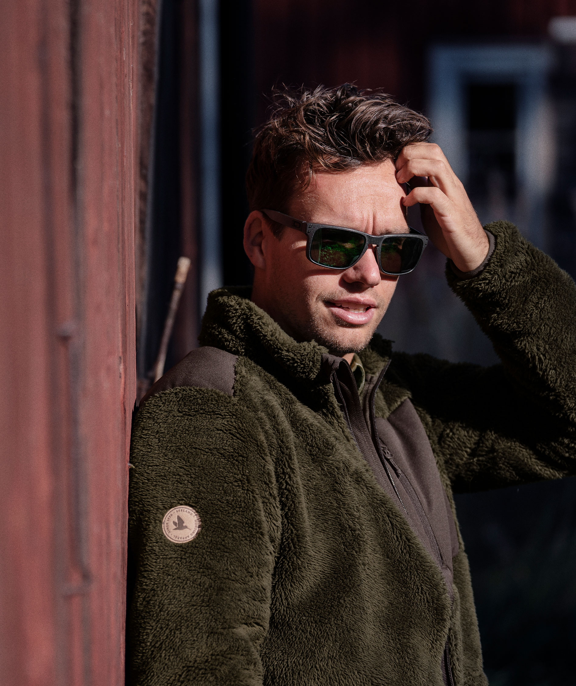 Seeland Noah fleece jacket, Pine green, large image number 8