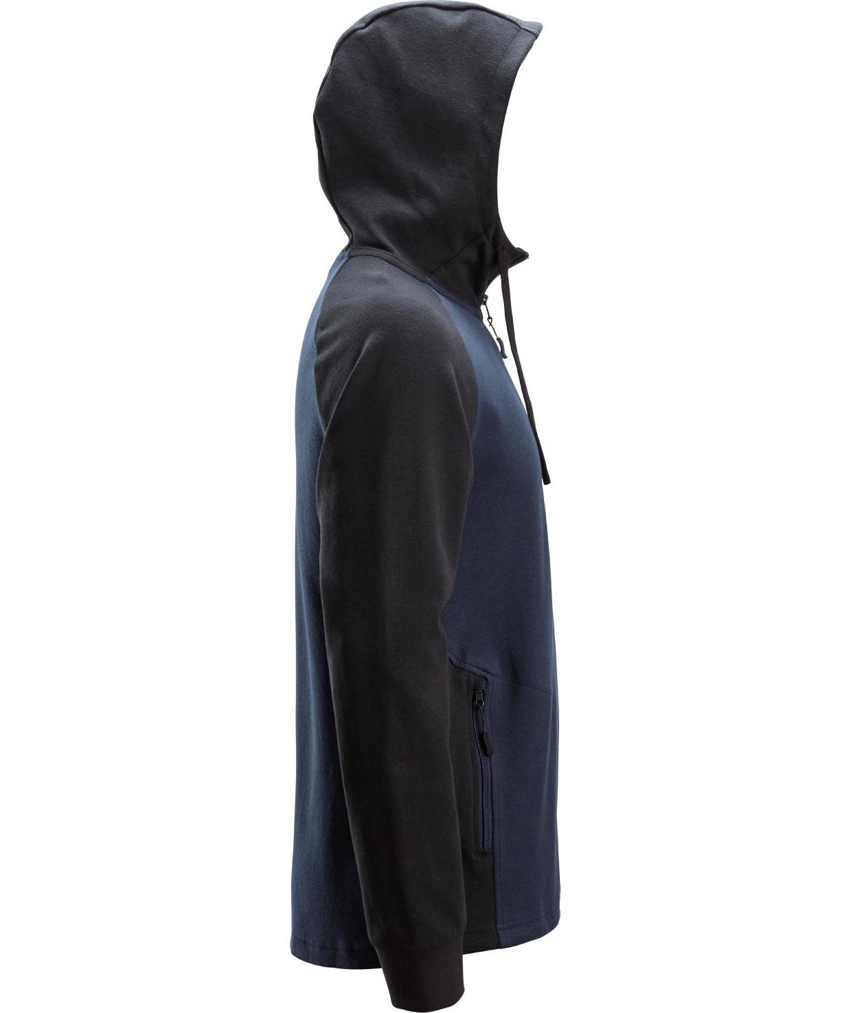 Snickers hoodie 2842, Navy/black, large image number 4