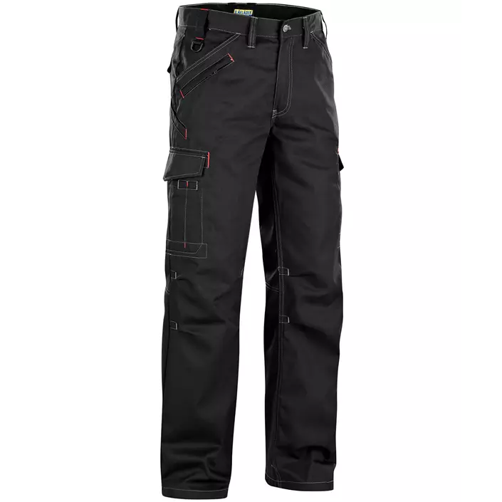 Blåkläder service trousers, Black, large image number 0