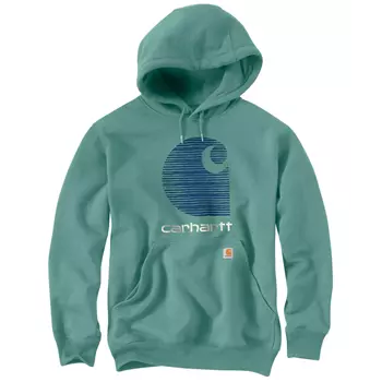 Carhartt Rain Defender Logo hoodie, Slate Green