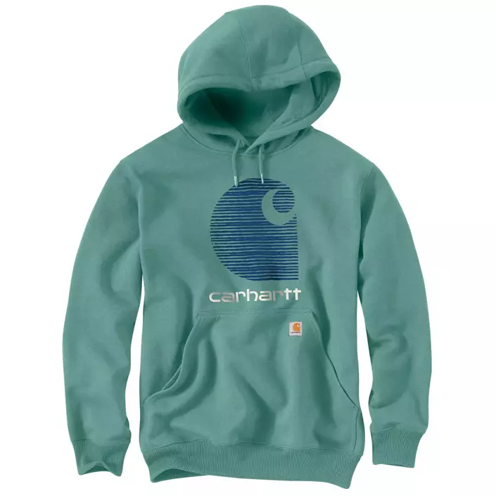 Carhartt Rain Defender Logo hoodie, Slate Green, large image number 0