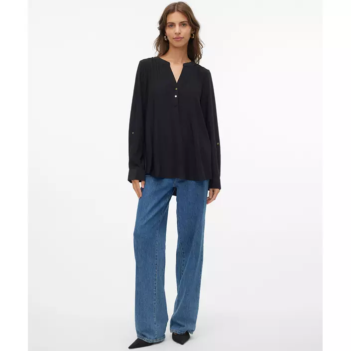 Vero Moda VMANI blus dam, Black, large image number 4