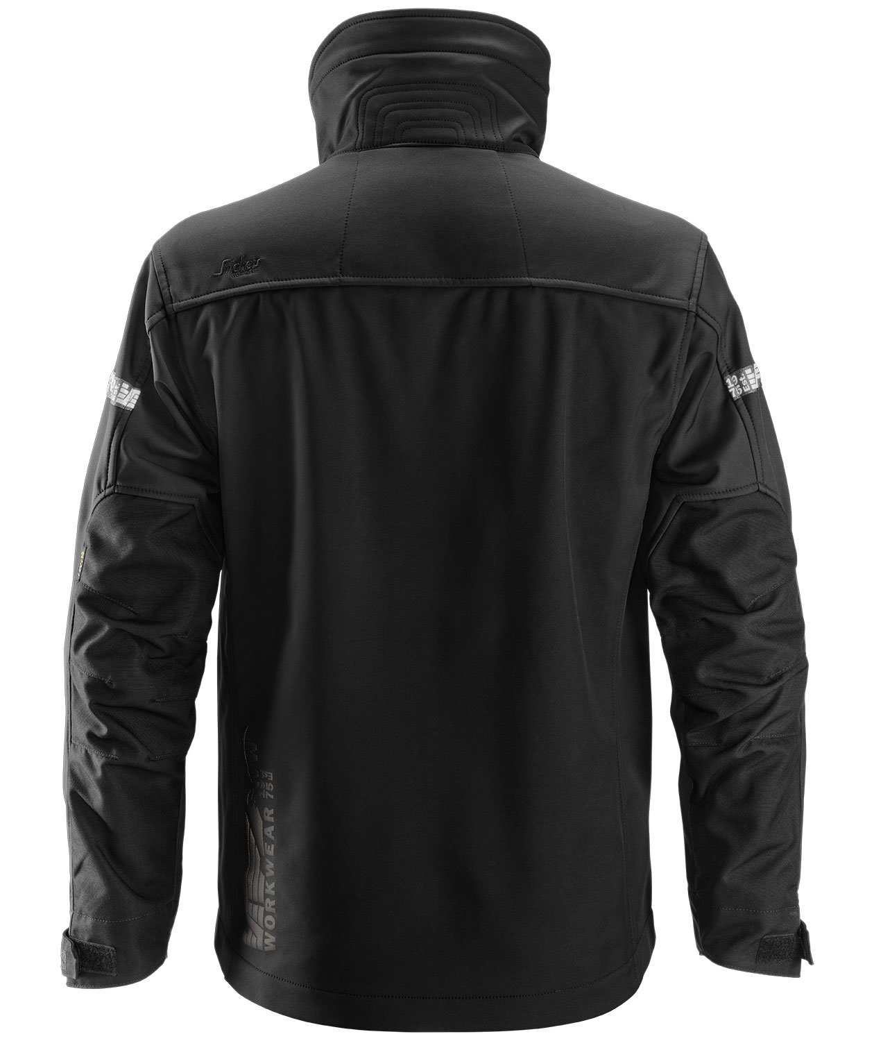 Snickers AllroundWork softshelljakke 1200, Sort, large image number 2