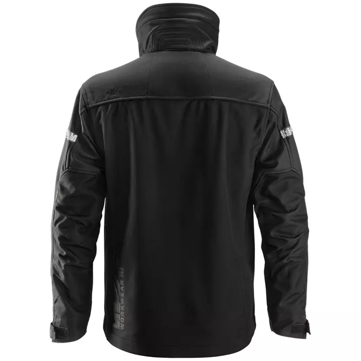Snickers AllroundWork softshell jacket 1200, Black, large image number 2