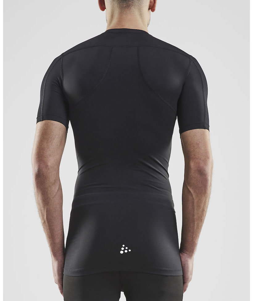 Craft Pro Control compression T-shirt, Black, large image number 2