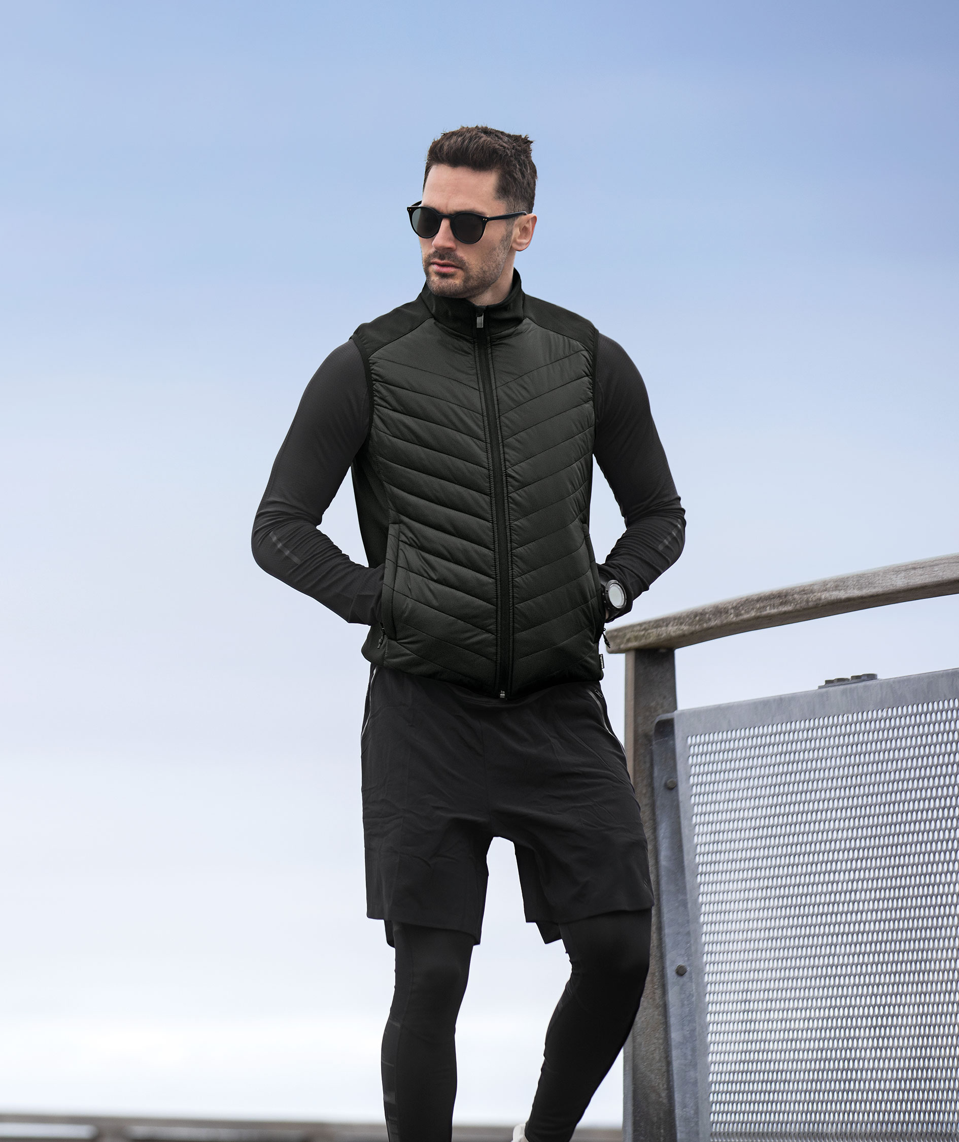 Nimbus Play Benton Hybrid vest, Black