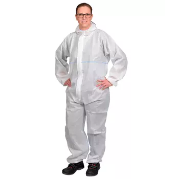 OX-ON InSafe SMS protective coverall, White