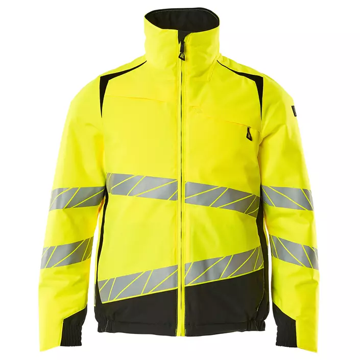Mascot Accelerate Safe winter jacket, Hi-vis Yellow/Black, large image number 0