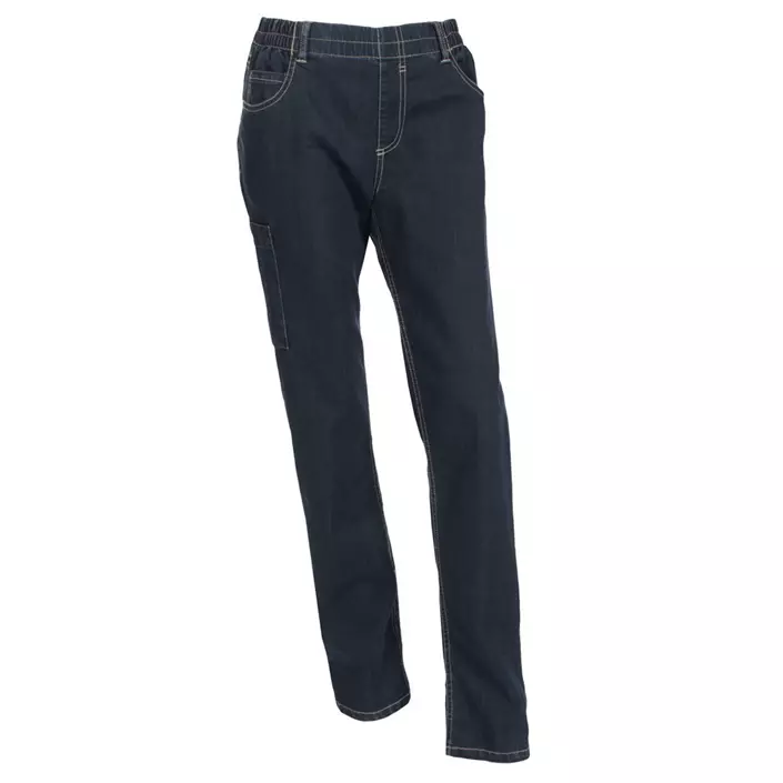 Nybo Workwear Jazz pull-on jeans unisex, Denim blå, large image number 0