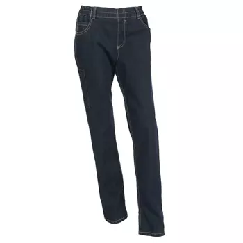 Nybo Workwear Jazz pull-on jeans unisex, Denim blå