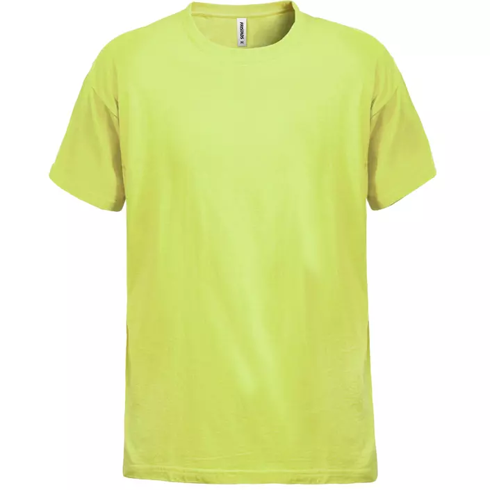 Fristads Acode Heavy T-shirt 1912, Light yellow, large image number 0