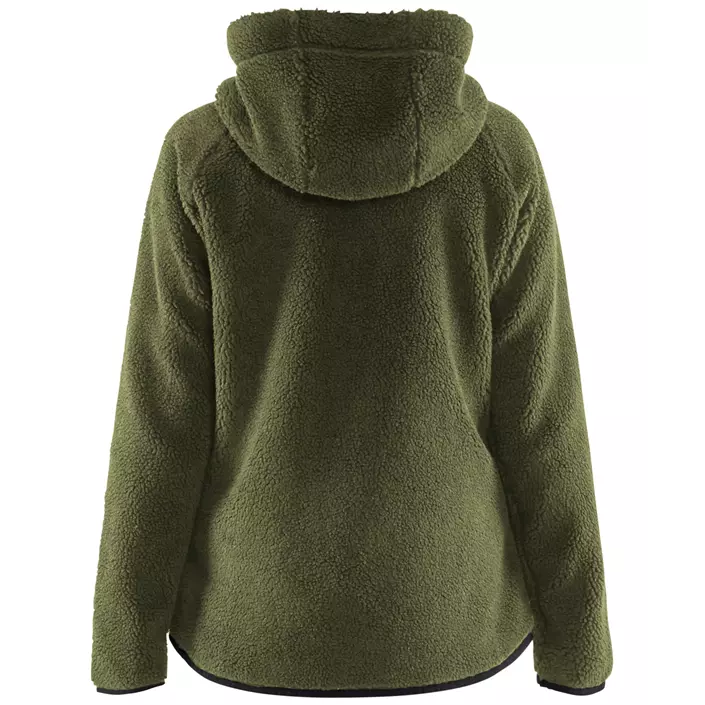 Blåkläder dame pälsfiberjacka, Höstgrön, large image number 1