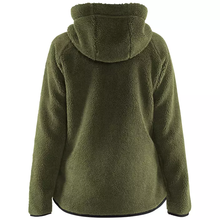 Blåkläder dame pälsfiberjacka, Höstgrön, large image number 1