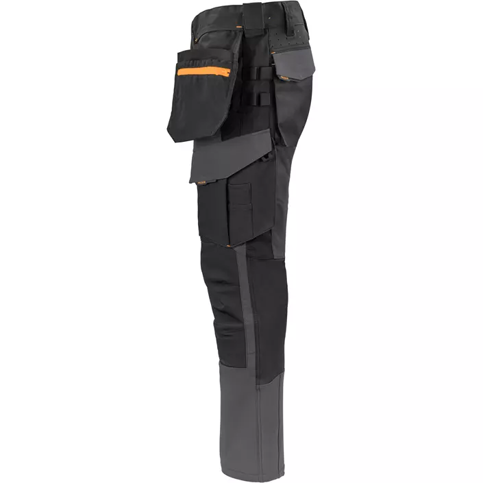 ProJob craftsman trousers 5551 full stretch, Grey, large image number 3