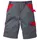 Fristads Kansas Icon work shorts, Grey/Red, Grey/Red, swatch