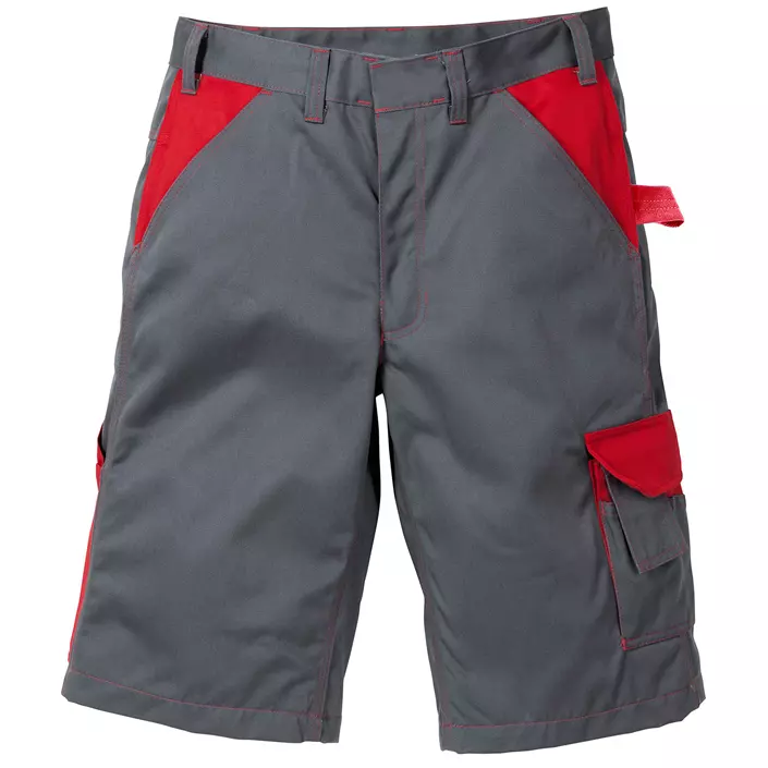 Fristads Kansas Icon work shorts, Grey/Red, large image number 0