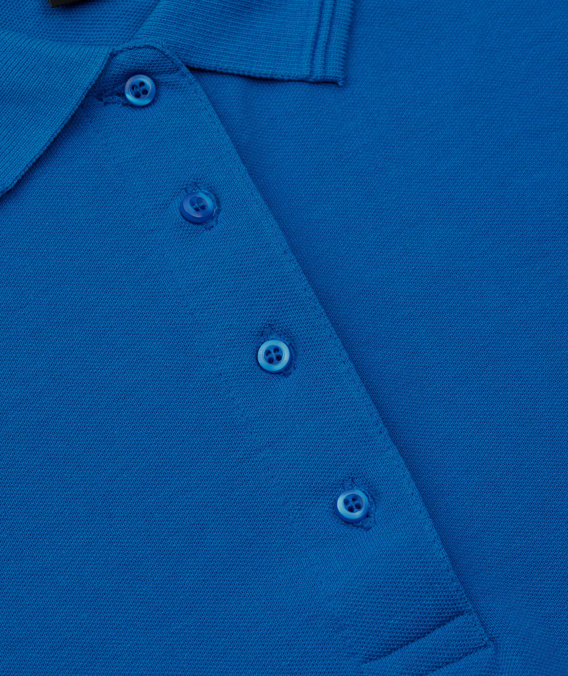 ID PRO Wear women's Polo shirt, Azure, large image number 3