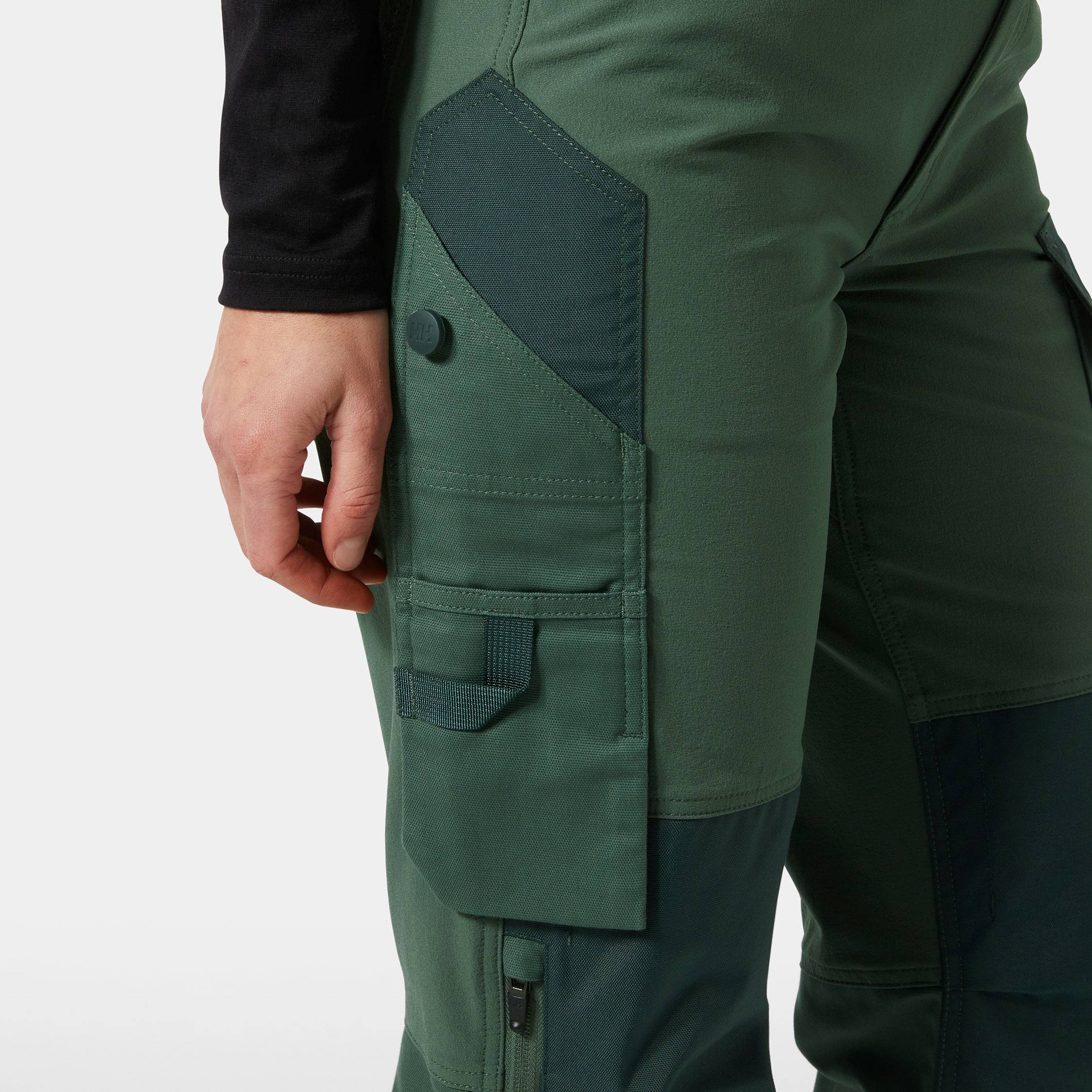 Helly Hansen Oxford 4X Connect&trade; dame arbejdsbukser full stretch, Spruce/Darkest Spruce, large image number 5