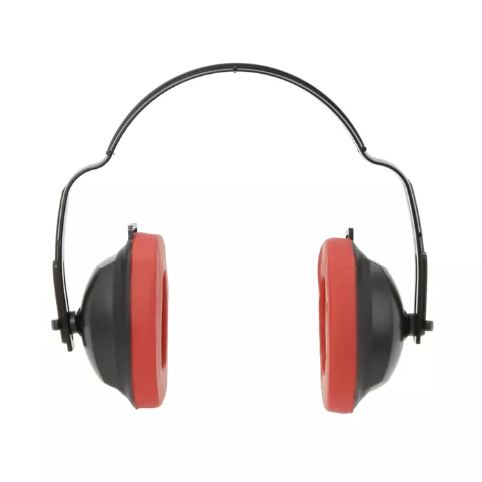 Kramp Multiposition ear defenders, Black/Red, Black/Red, large image number 0