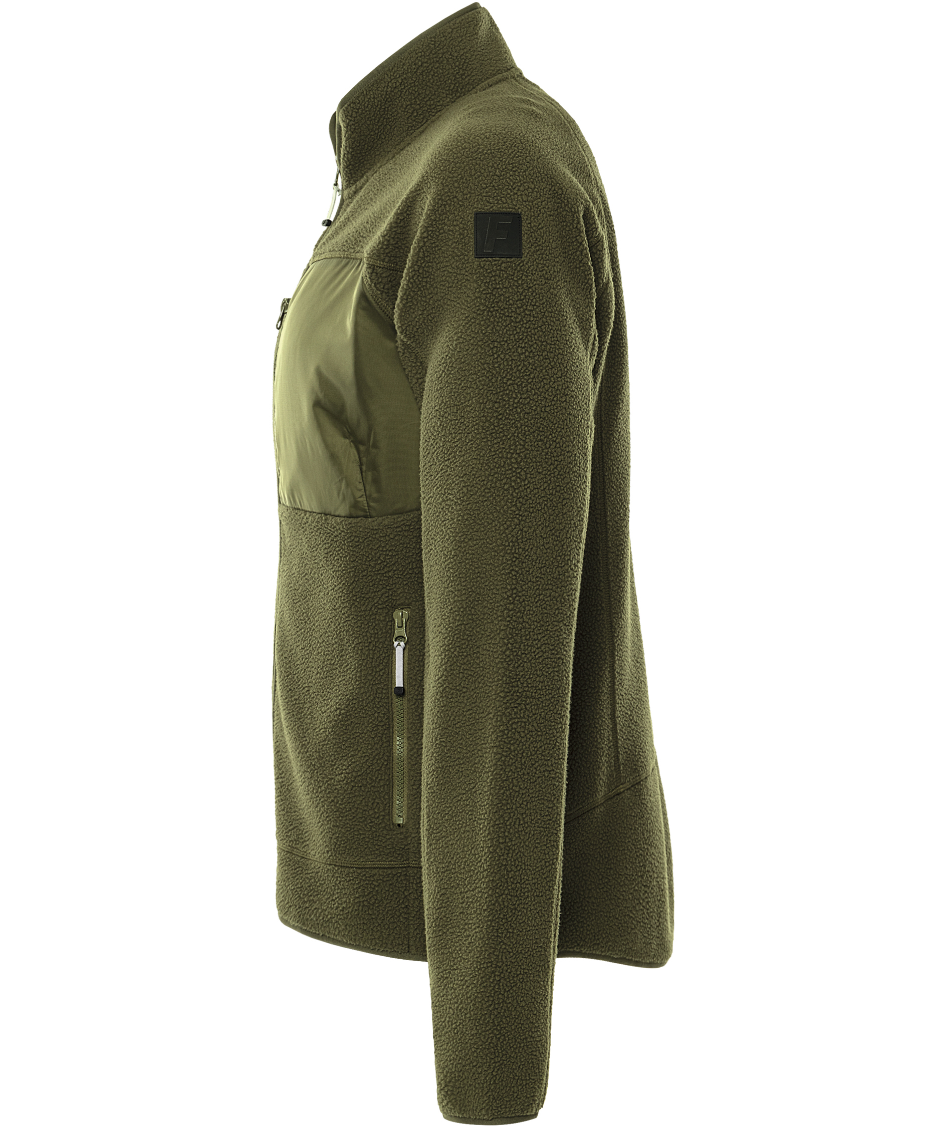 Fristads Argon women's fleece jacket, Light Army Green, large image number 5