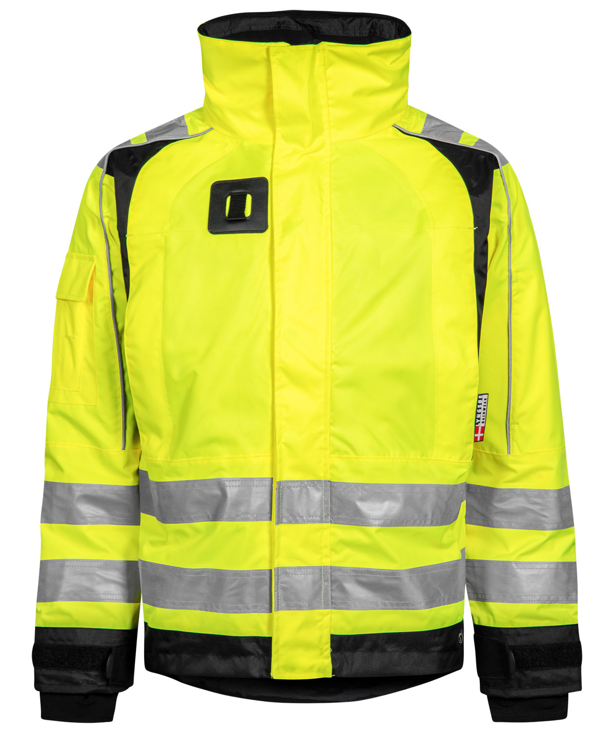 Lyngs&oslash;e shell jacket, Hi-vis Yellow/Black