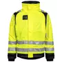 Lyngsøe shell jacket, Hi-vis Yellow/Black