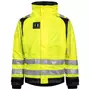 Lyngsøe shell jacket, Hi-vis Yellow/Black