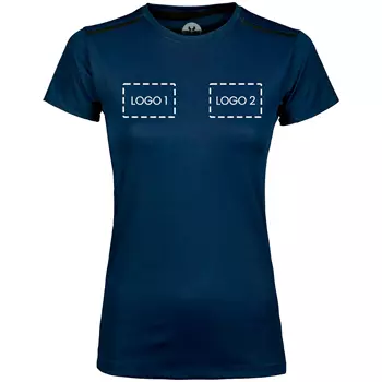 Tee Jays luxury T-shirt dam med logotryck