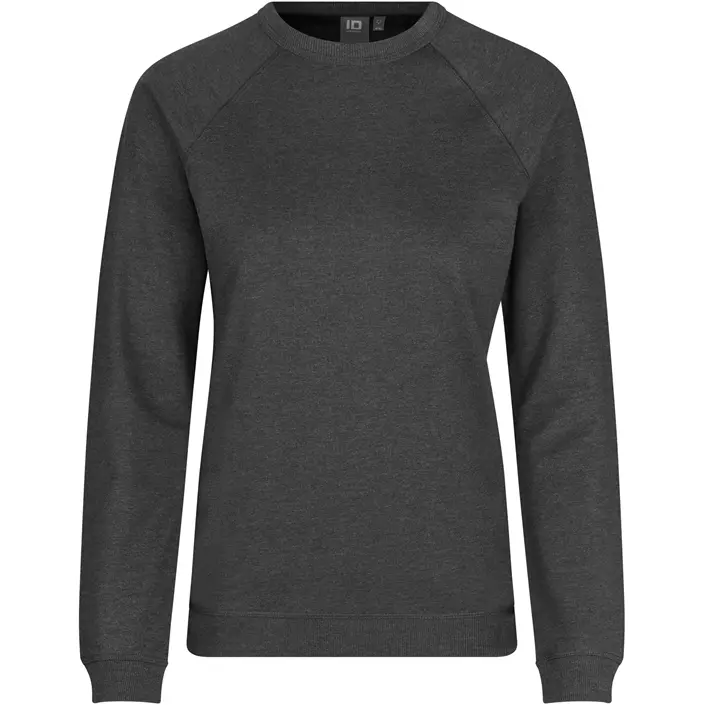 ID Core dame sweatshirt, Koksgrå Melange, large image number 0