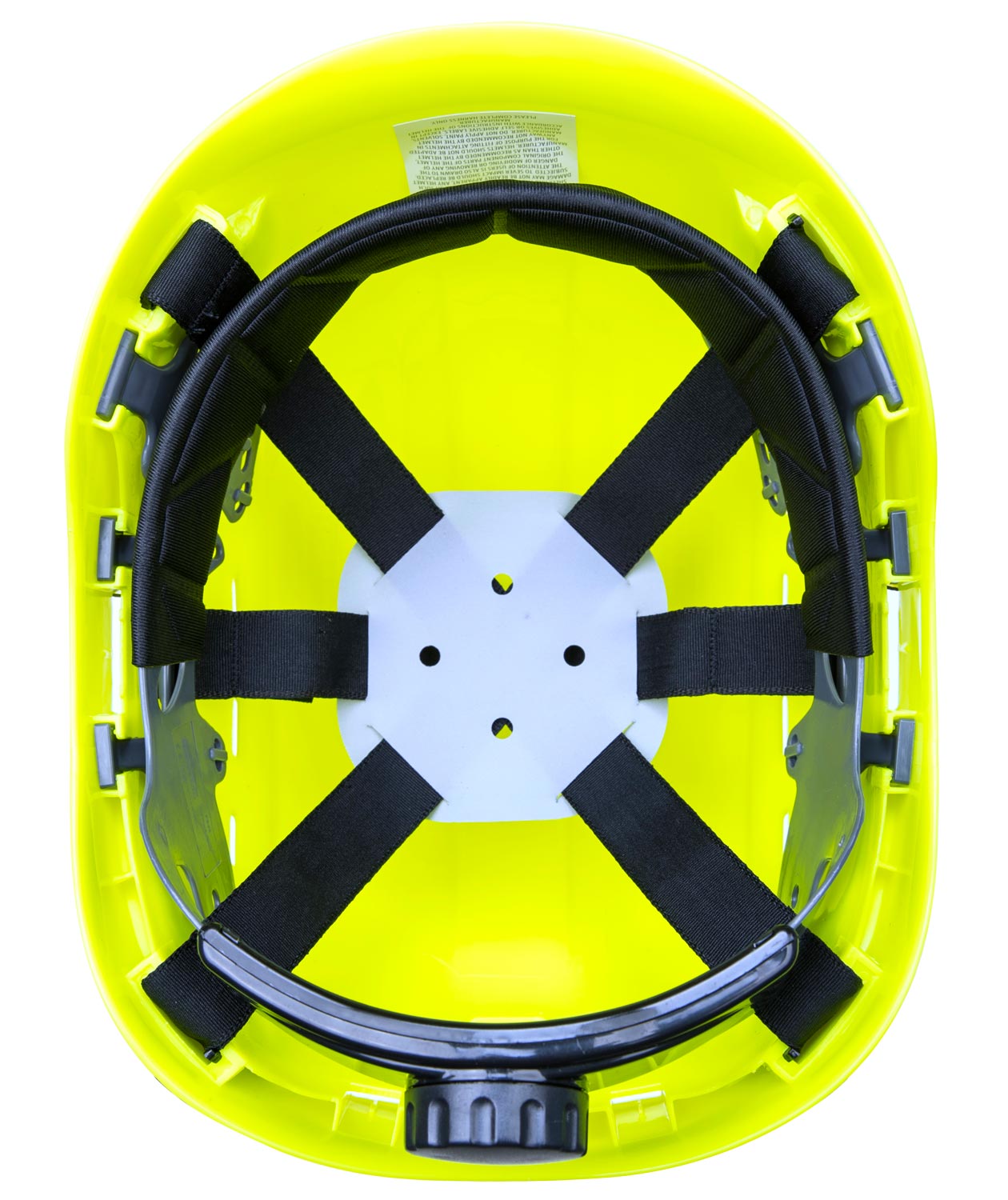 Portwest PS63 Endurance skyddshj&auml;lm med ventilation, Gul, large image number 1