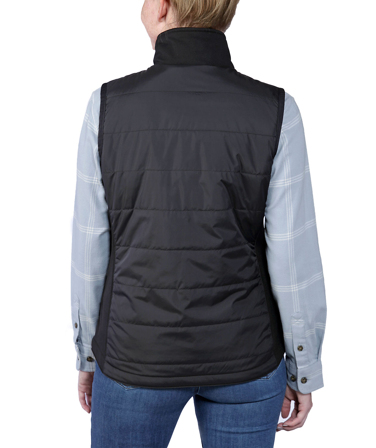 Carhartt vattert dame vest, Black, large image number 3